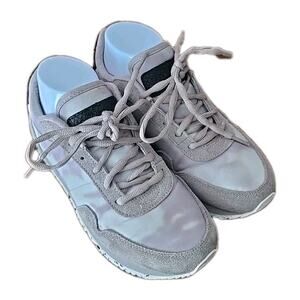 Woden Nora III Pink Leather Low Top Lace Up Walking Sneakers Womans Size 6.5